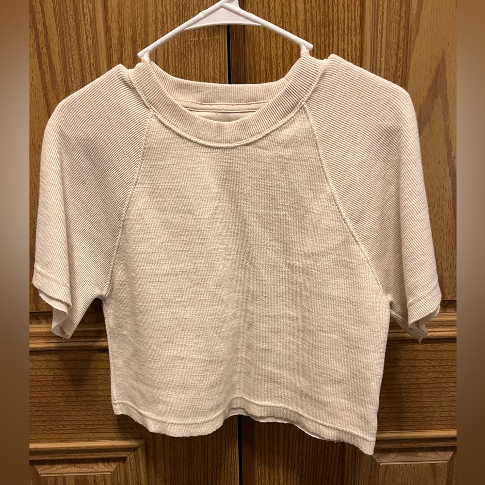 Aerie short sleeve lounge top
